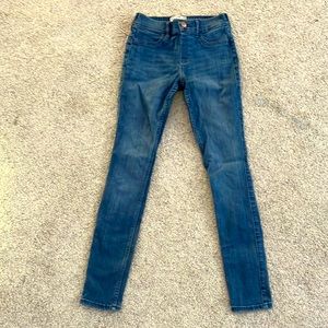 abercrombie kids pull on jean legging